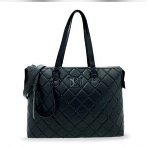 NWT - Badgley Mischka Studded & Quilted Tote Bag